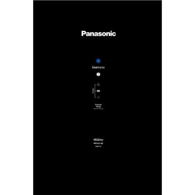 Geladeira Panasonic Frost Free 397L A+++ Black Glass - NR-BB41GV1B 220V