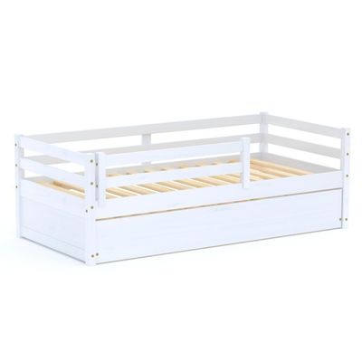 Bicama Infantil Eco  Madeira Maciça Branco