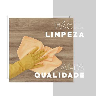Armário Cozinha Completa ArizonaPlus Carvalho/Branco Carraro