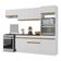 Armário Cozinha Compacta 4 Peças Com Rodapé Mp2176 Made