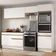 Armário Cozinha Compacta 4 Peças Com Rodapé Mp2193 Made