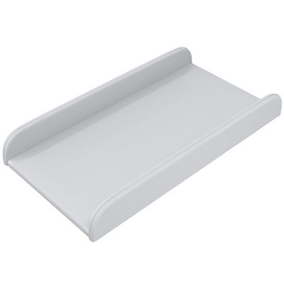 Trocador De Fraldas Almofadado Para Berço Corino Branco P02