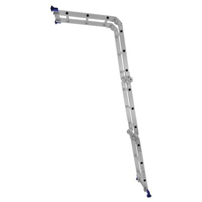 Escada Articulada 12 Degraus 4x3 Em Alumínio Mor