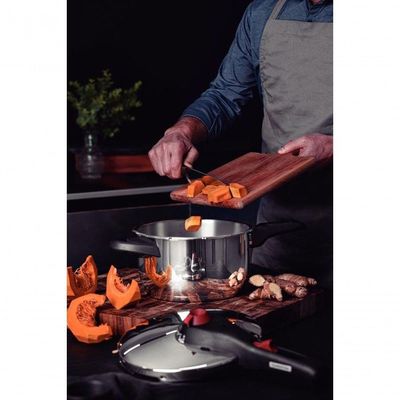 Panela De Pressão 6l Tramontina Aço Inox Fundo Triplo Solar