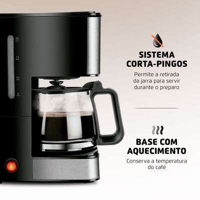 Cafeteira Elétrica Mondial C-43-20X-SI 110