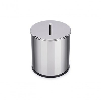 Lixeira Inox Tampa 5,4litros Decorlinelixeiras ø 18,5x23cm