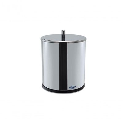 Lixeira Inox Tampa 5,4litros Decorlinelixeiras ø 18,5x23cm