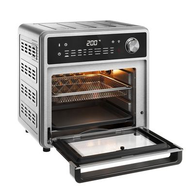 Forno Fryer Elétrico Dako Analógico 15Litros 1600W Inox 127V