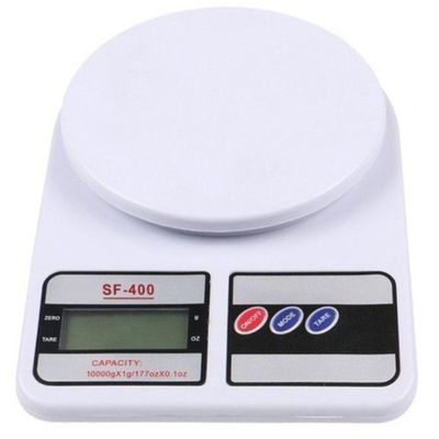 Balanca de Cozinha Digital Alta Precisao 10Kg Fitness