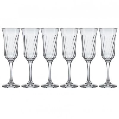 Conjunto de Taças para Champanhe Nadir Lírio 195 ml 6 Peças n/a