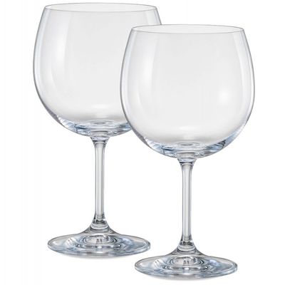 Conjunto de Taças para Gin Bohemia Anna 600 ml em Cristal - 2 Peças n/a