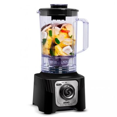 Liquidificador Arno Power Max LN65 Comfort Control 15 Velocidades 1400W Preto / 110V