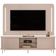 Rack Para Sala Ripado Com Painel Para Tv 75 Pol Atlantis D05 Off White