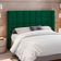 Cabeceira Cama Box Casal 195 cm P05 Paris Bouclê Verde - Lyam Decor