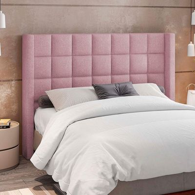 Cabeceira Cama Box Casal 160 cm P05 Paris Bouclê Rosê - Lyam Decor