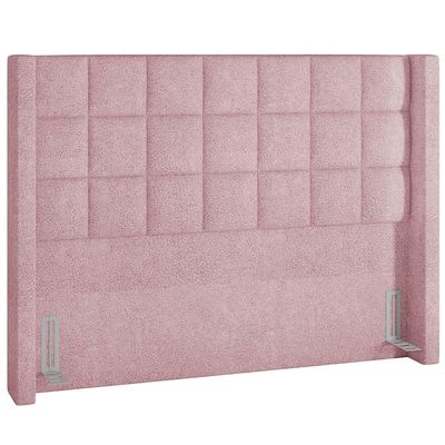 Cabeceira Cama Box Casal 160 cm P05 Paris Bouclê Rosê - Lyam Decor