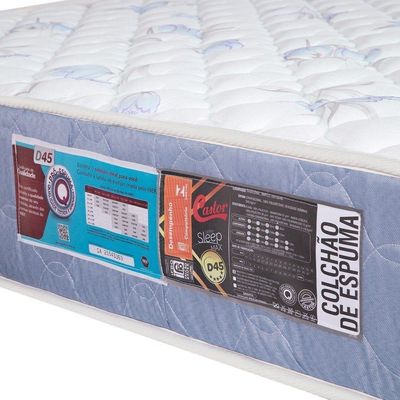 Colchão Castor Casal Sleep Max Double Face D45 138x188x25cm
