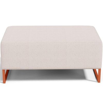 Puff Decorativo Cléo 90Cm W01 Linho Cru