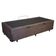 Cama Box Baú Solteiro Suede Sereneprime Marrom 88x188x44