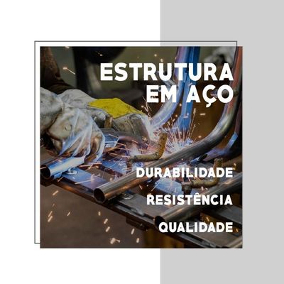Painel Para Tv Até 50 Pol. Prateleiras Preto Fosco Carraro