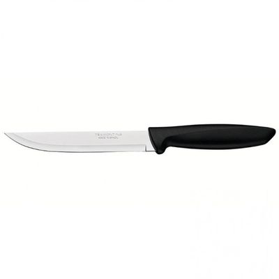 Faca 6 para Cozinha Tramontina Plenus em Aço Inox Preto