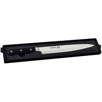 Faca 9 Yanagiba Tramontina Sushi Gold em Aço Inox Preto