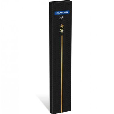 Faca 9 Yanagiba Tramontina Sushi Gold em Aço Inox Preto