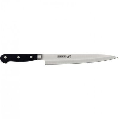 Faca 9 Yanagiba Tramontina Sushi Gold em Aço Inox Preto