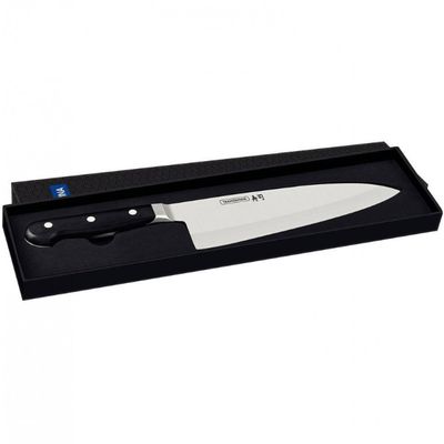 Faca 8 Deba Tramontina Sushi Gold em Aço Inox Preto