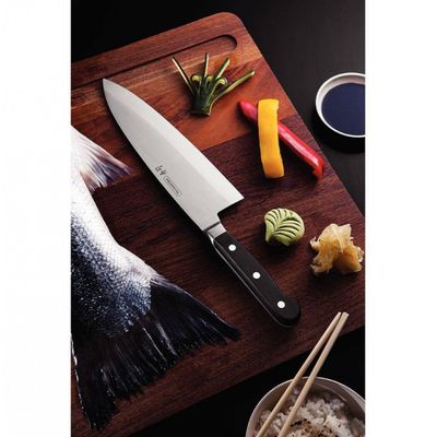 Faca 8 Deba Tramontina Sushi Gold em Aço Inox Preto