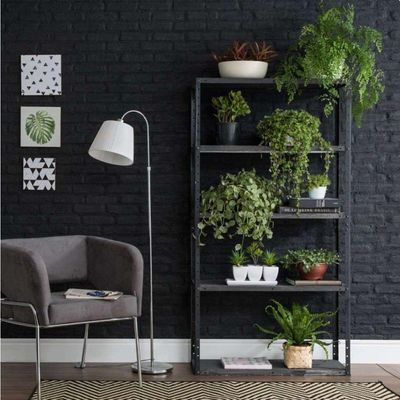 Estante Aço 5 Prateleiras Eaf005 Preta