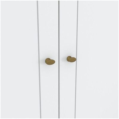 Guarda Roupa Casal 06 Portas 04 Gavetas Mississipi Henn Branco