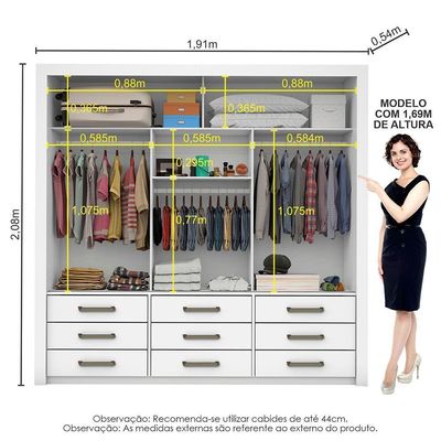 Quarto Completo Casal Anjos Sapateira 2 Portas E Cama Branco