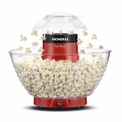 Pipoqueira Mondial Pop Bowl PP-05 Vermelha - 220V