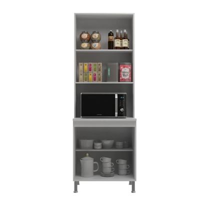 Torre Quente Modulada C/ Vidro Forno Viena 4 Portas Branco