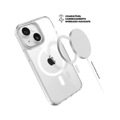 Kit Capa Anti-Slip Magsafe e Película Ultra Safe para iPhone 15 - Gshield