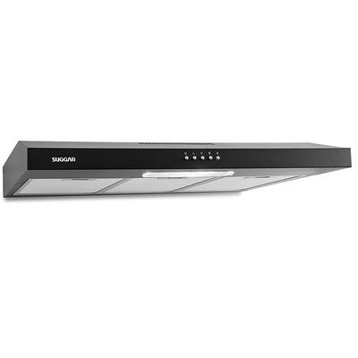Depurador De Ar Slim 80Cm Dps182Pt 220V Suggar Preto 220V 220V