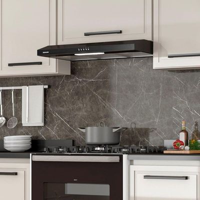 Depurador De Ar Slim 80Cm Dps182Pt 220V Suggar Preto 220V 220V