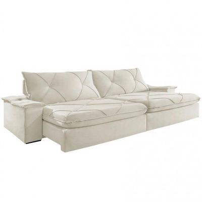 Sofá Apollo Linho 02 Módulos 120 Cm B25cm Meu Sofá Online A302 Linho Branco