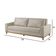 Sofá Cama 2 Lugares Living Linho M-157 Martins Creme