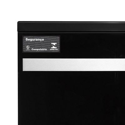 Lava-louças Panasonic 15 Serviços e Design Premium Preta - NP-6M1MBKBRP 220V