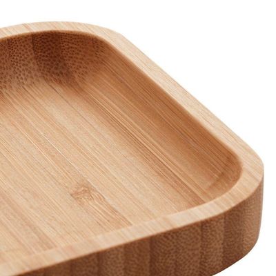 Bandeja De Bambu Petisco Multiuso Hire Luis Lyor 28x11x1,5cm