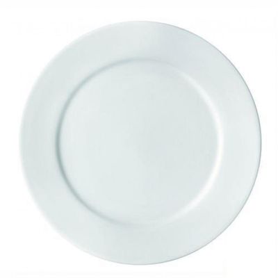 Kit 25 Pratos Sobremesa Porcelana 18,5 cm Bar Hotel Germer