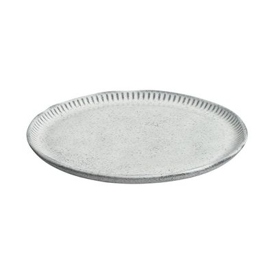 Conjunto de Pratos de Sobremesa Porto Brasil Linhas Echo com 6 Peças Branco