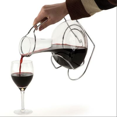 Decanter para Vinho com Suporte Forma 802125 em Vidro n/a