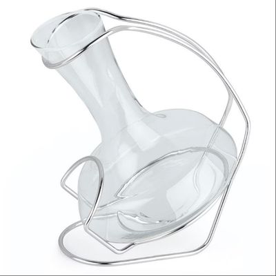 Decanter para Vinho com Suporte Forma 802125 em Vidro n/a