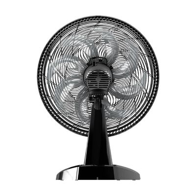 Ventilador de Mesa/Parede Wap Flow Turbo com 8 pás, 3 velocidades e 180W Preto e cinza / 220V
