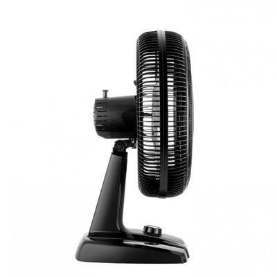 Ventilador de Mesa 40cm Mondial Turbo VT40NB com 8 Pás, 3 Velocidades Preto e Prata / 110V