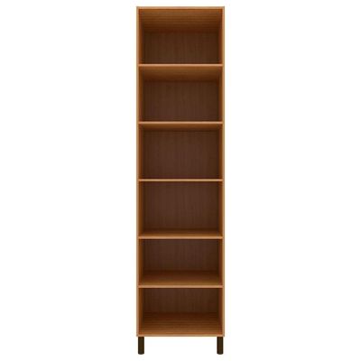 Paneleiro Bartira Cristal MDP 15mm com 2 Portas e 5 Prateleiras - 60cm de largura Lâmina Mel