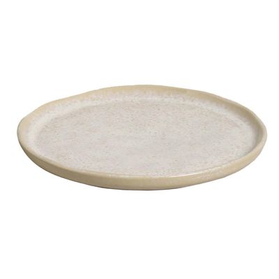 Conjunto de Prato de Pão Porto Brasil Bio Latte 6 peças Bege
